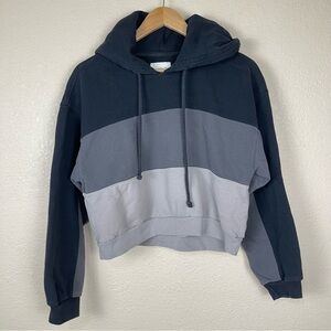 Abercrombie & Fitch Soft A&F Collection Cropped Pullover Hoodie Size Small Women